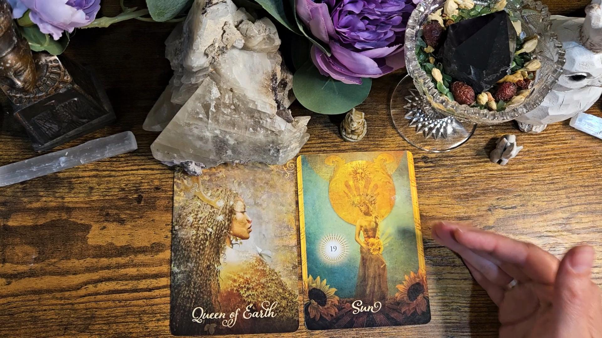 Tarot cards channeling ancestral guidance and wisdom with Lady Alana